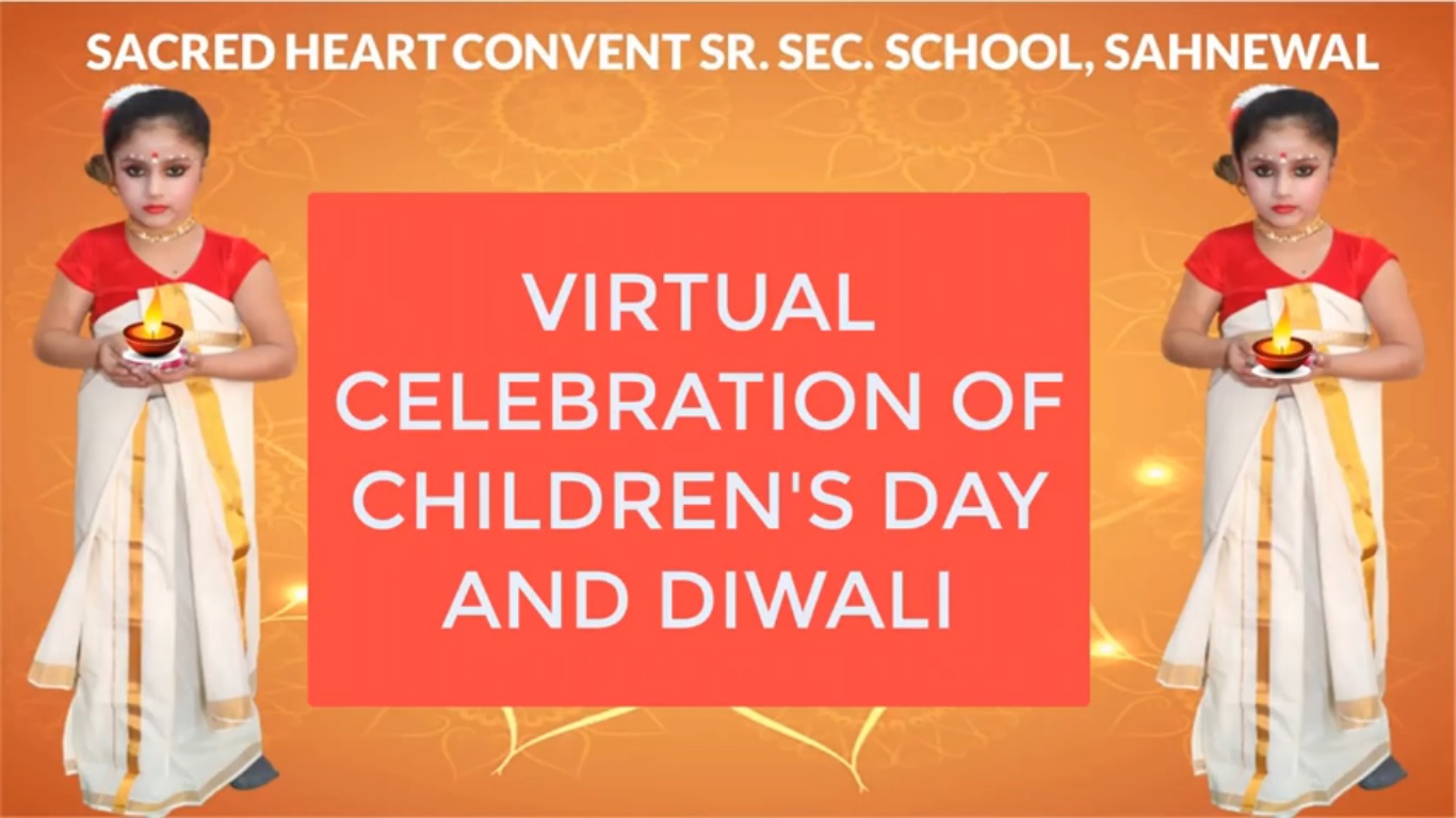 Virtual Celebration of Children’s Day and Diwali at SHCS Sahnewal