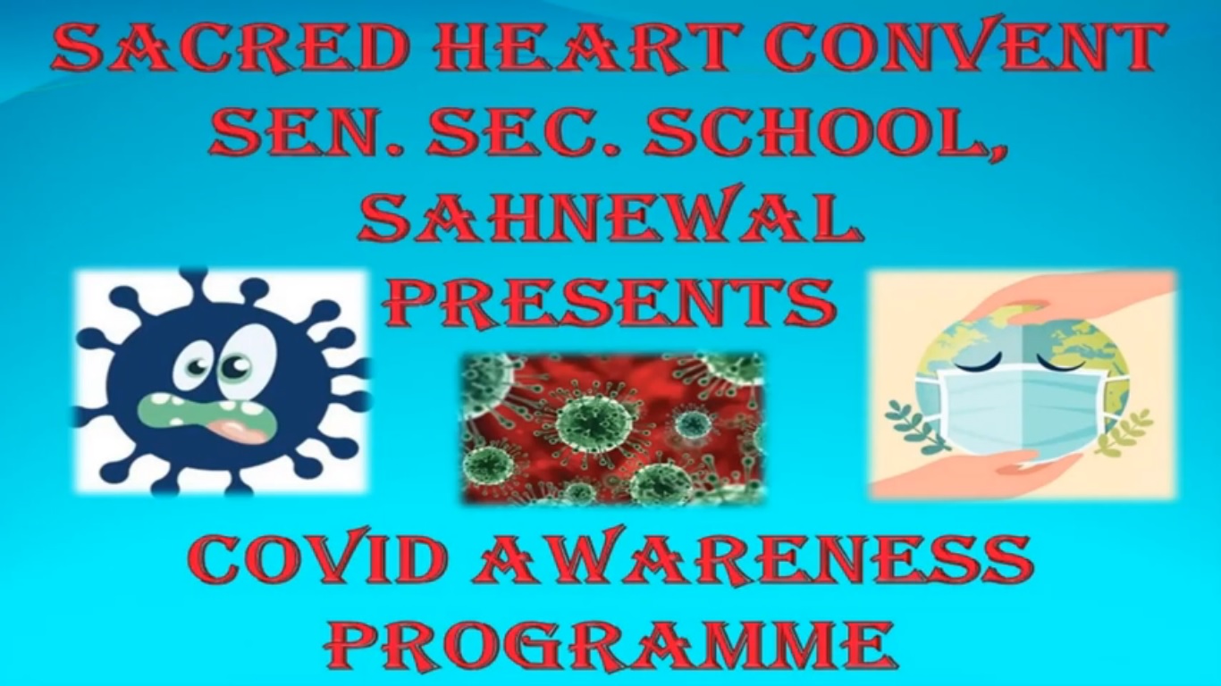 COVID AWARENESS PROGRAMME AT SHCS SAHNEWAL