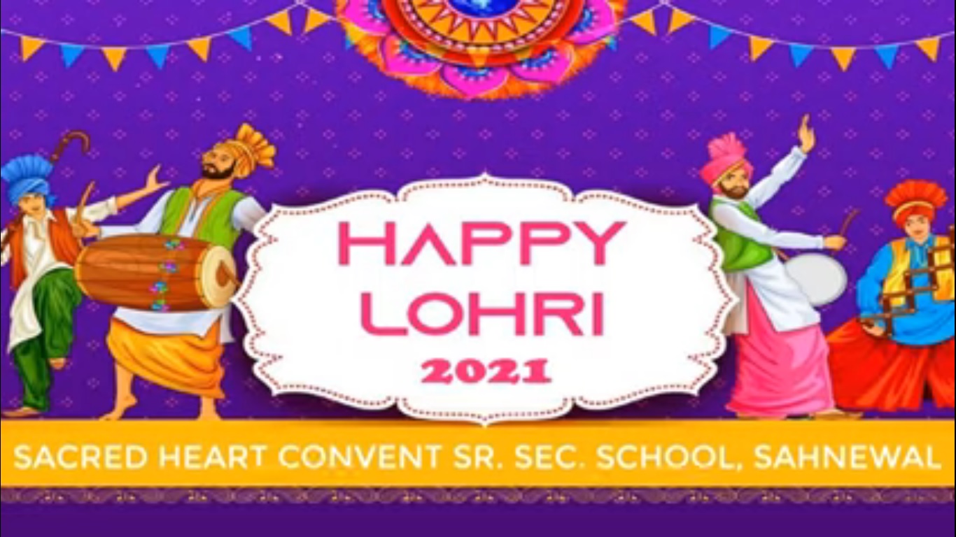 Virtual Assembly on Lohri and Makar Sankranti by Students of Class 1st at SHCS