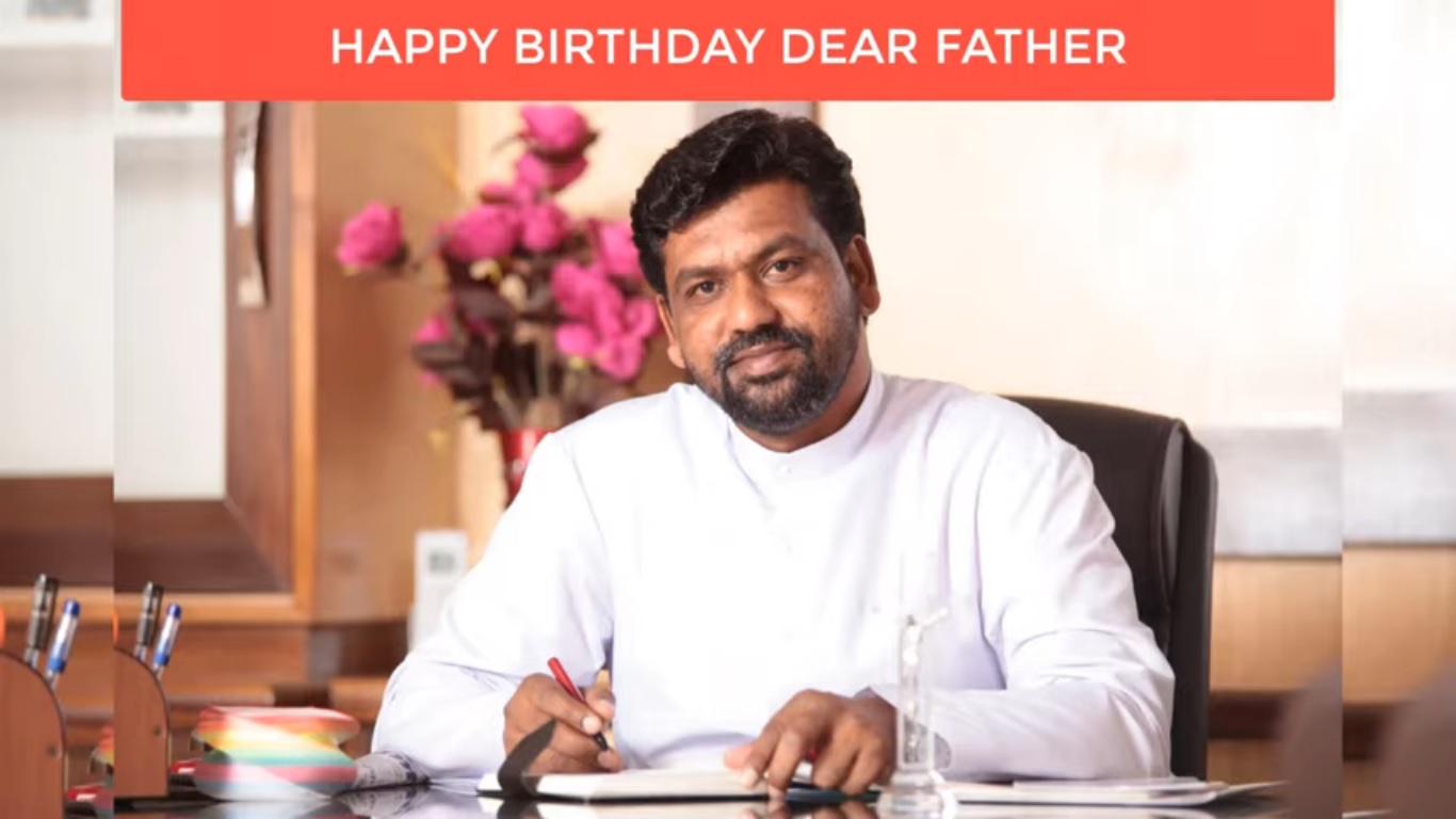 Birthday Wishes from Sacred Heartians for their Dear Father