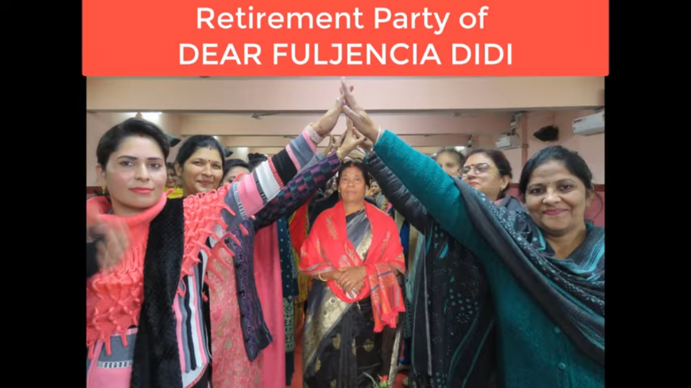Retirement Party of Fuljencia Didi at SHCS Sahnewal